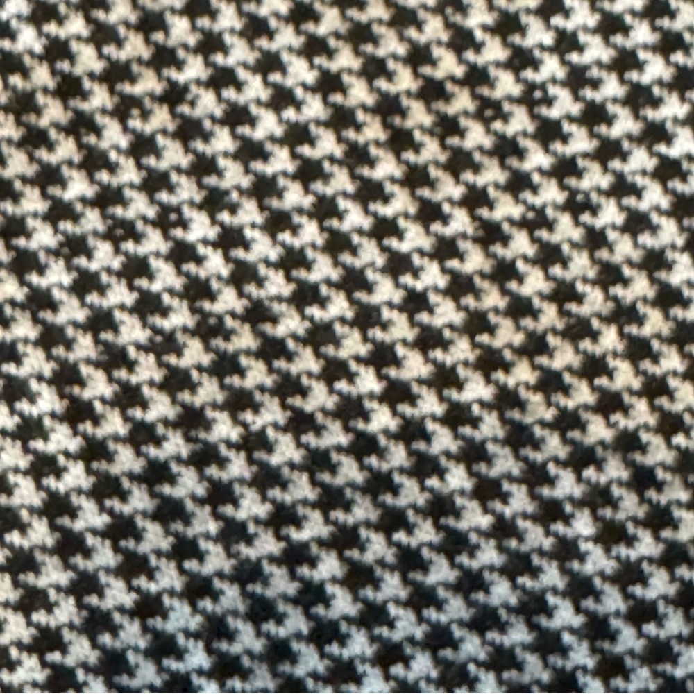 Free People Houndstooth Pants with Button Detail - Picture 8 of 9